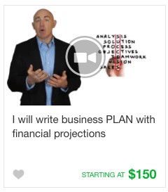 Financial plan gig service on Fiverr