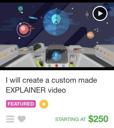 Fiverr Explainer Video Gig