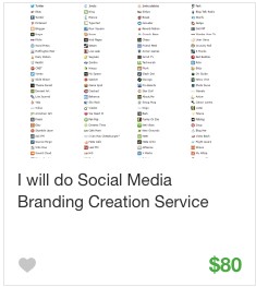 Social media Gig Service on Fiverr