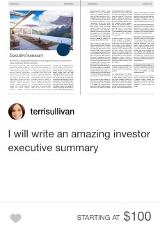 fiverr executive summary