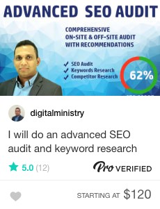 Fiverr Pro SEO Gig