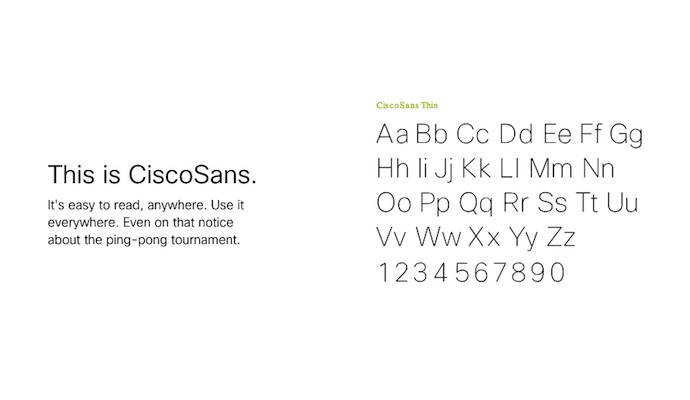 cisco-sans-typography