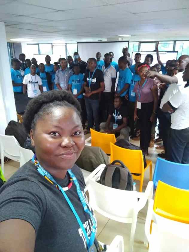 Mary Job at WordCamp Kampala 2020