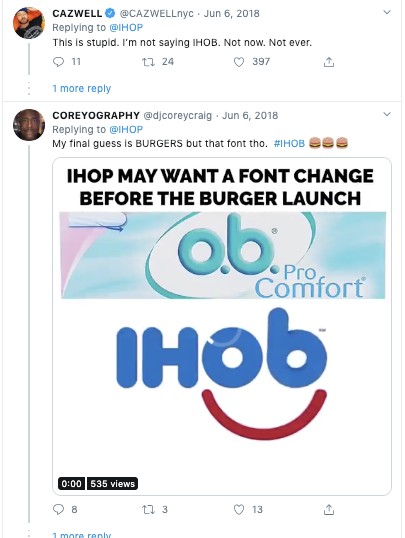 IHOB IHOP tweet replies