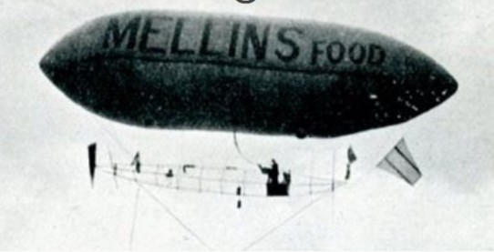 advertising history mellins airship