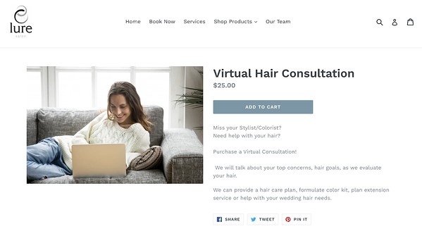salon virtual consultations