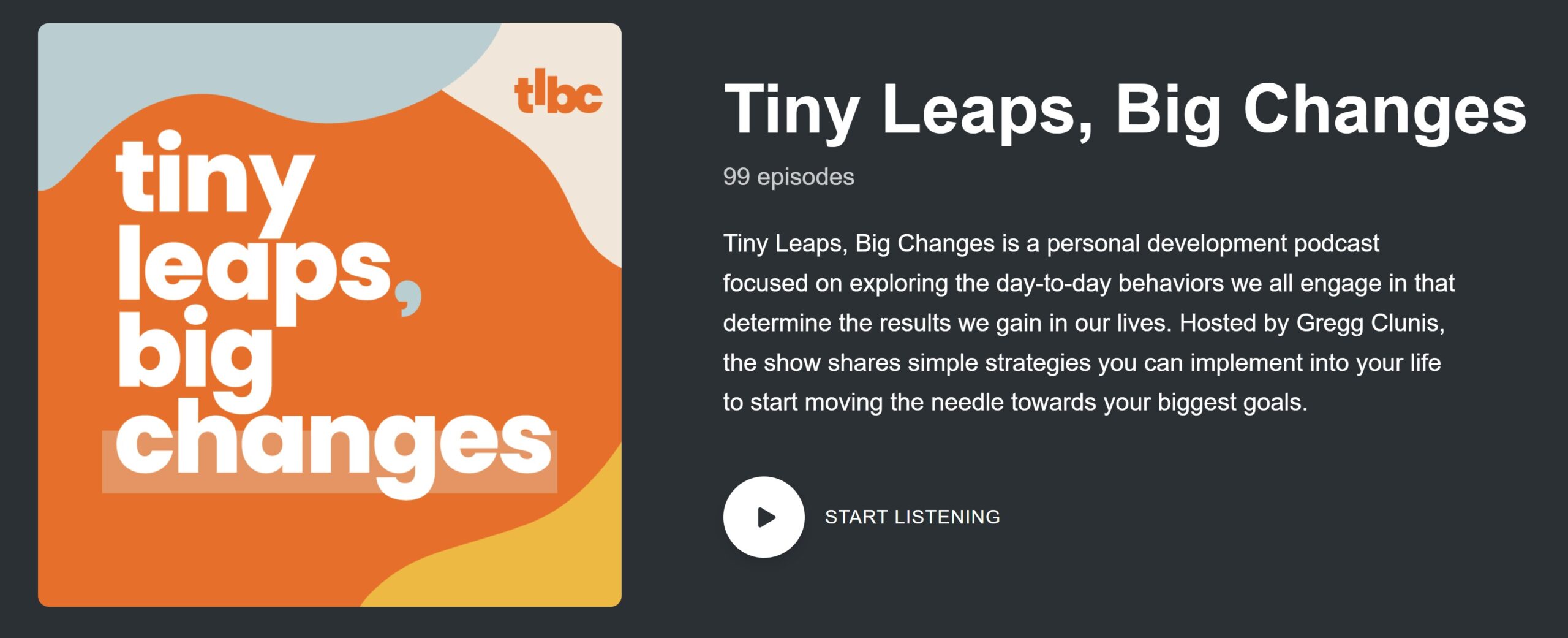 tiny leaps big changes