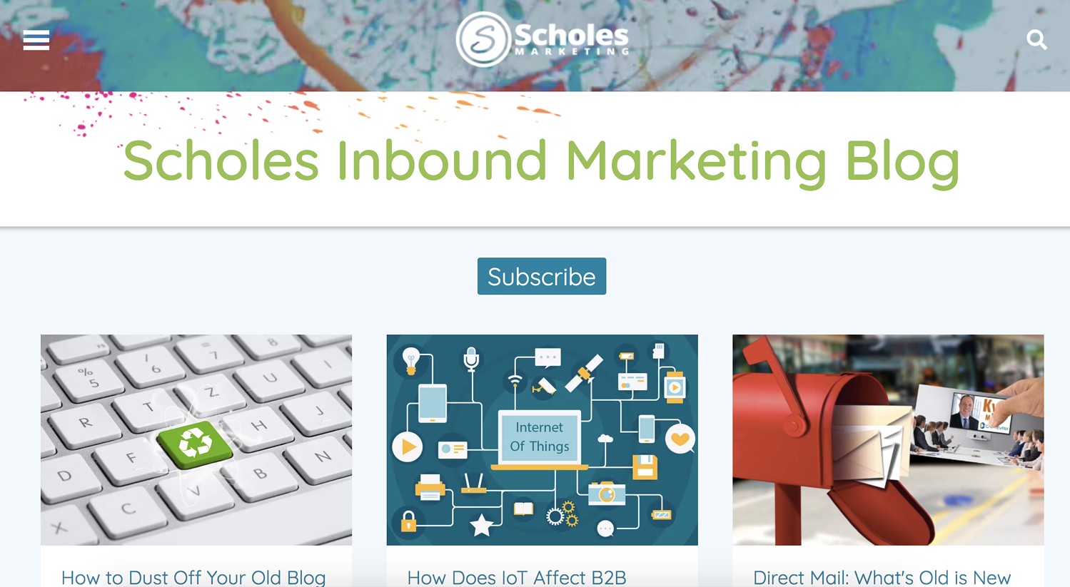 scholes-marketing-blog
