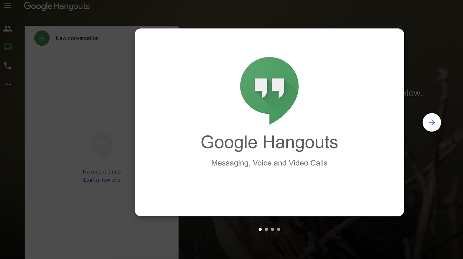 google hangouts remote work tool