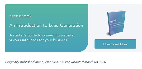 an offer given at the end of a hubspot blog post related to the offer