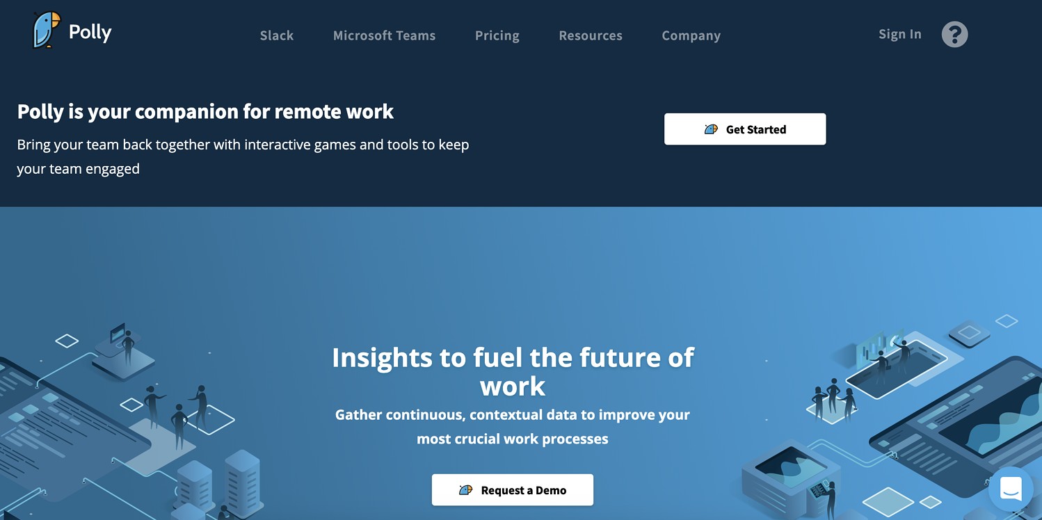 polly.ai remote work tool 