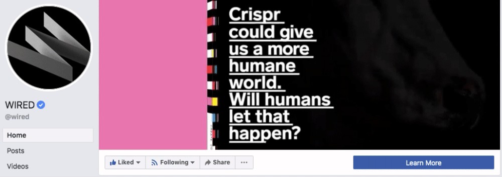 Facebook cover video by WIRED Magazine