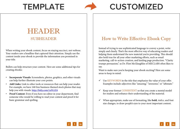 an example of ebook formatting