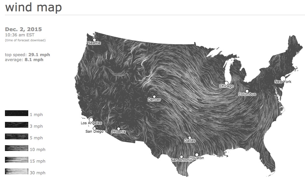 united states wind map data visualization example