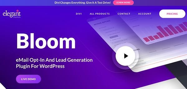 bloom lead generation wordpress plugin