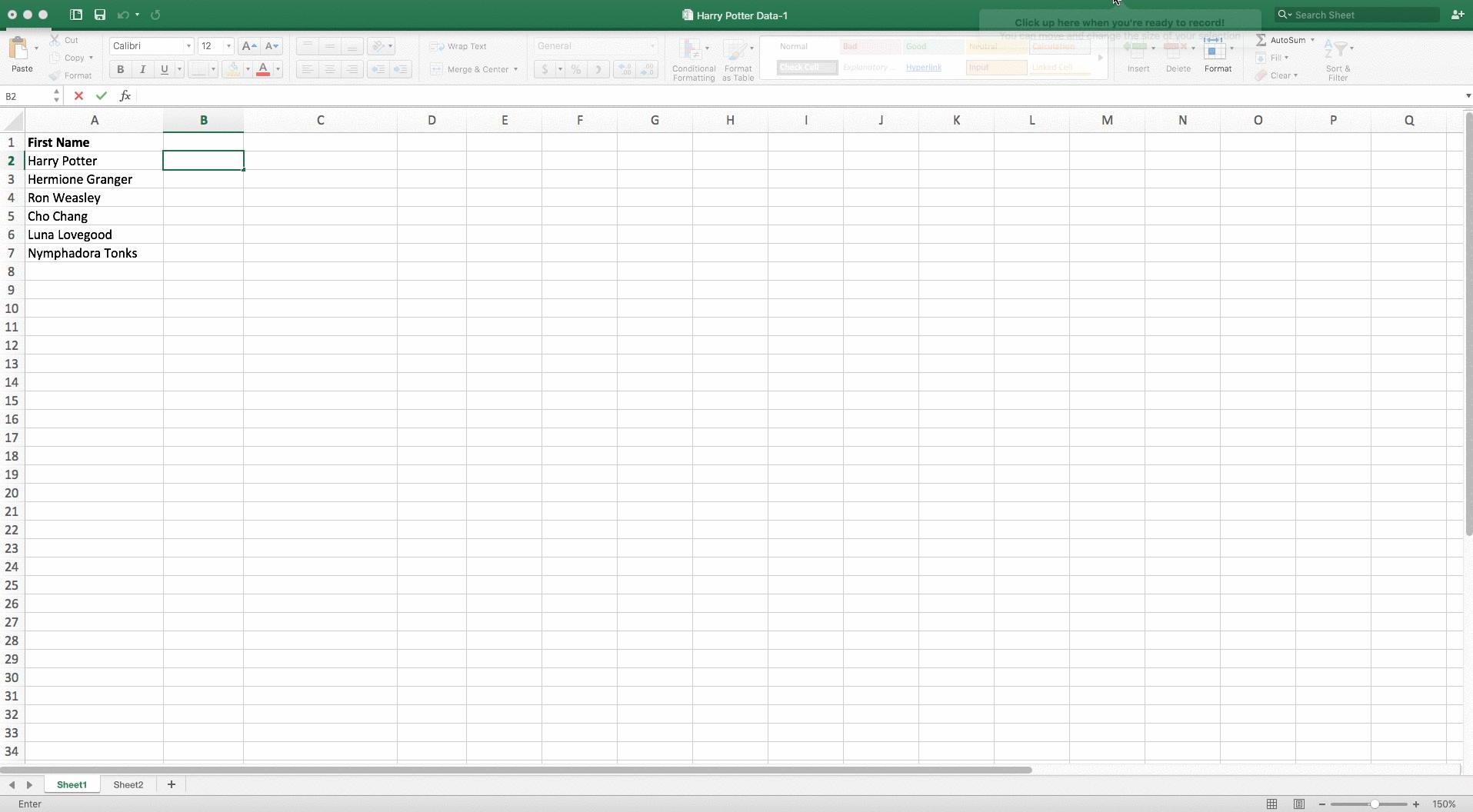 RANDOMIZE formula in Excel