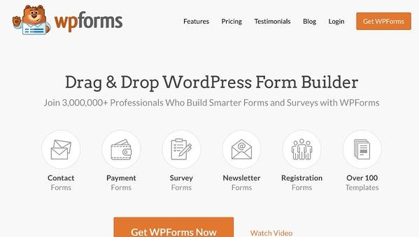 wpforms lead generation wordpress plugin