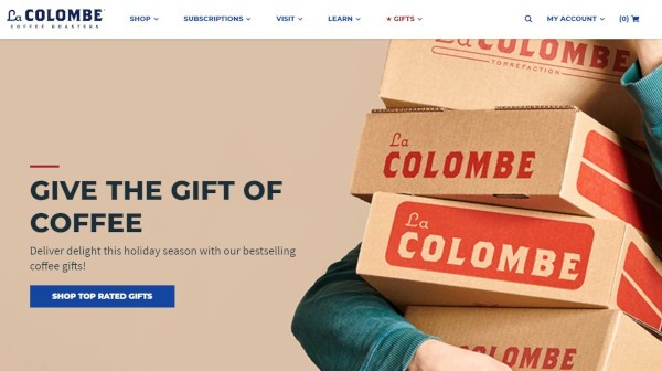 la colombe holiday homepage