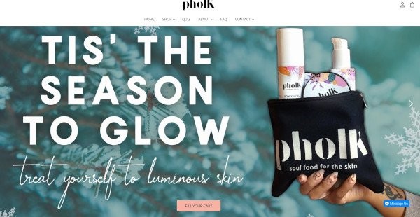 pholk holiday homepage