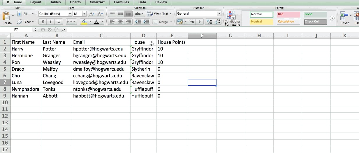 Conditional Formatting in Excel