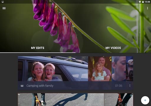 WeVideo editing app for video on Android