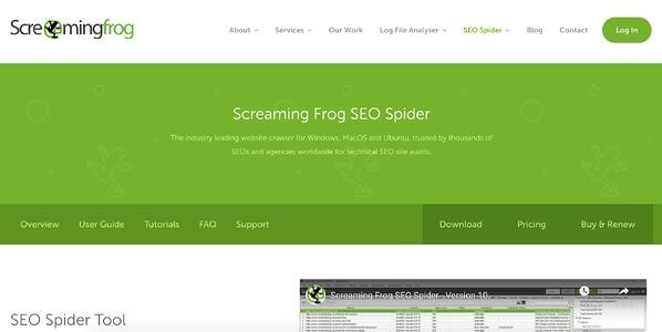 screaming frog seo tool