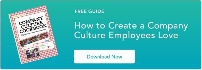 company culture template