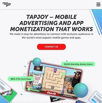 TapJoy performance marketing tool 