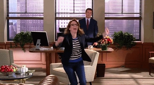 Excited Perfect GIF Tina Fey