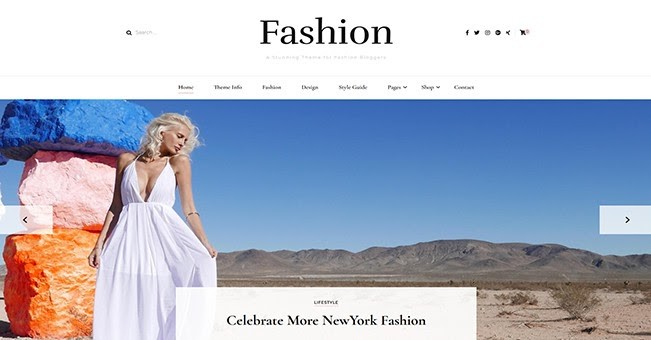 Blossom Fashion free WordPress blogging theme