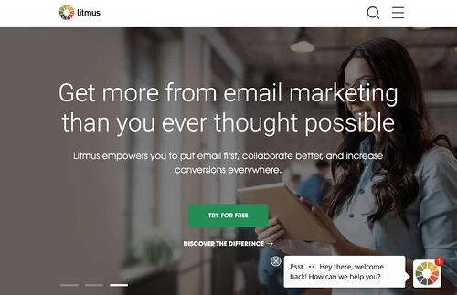 litmus interactive email template
