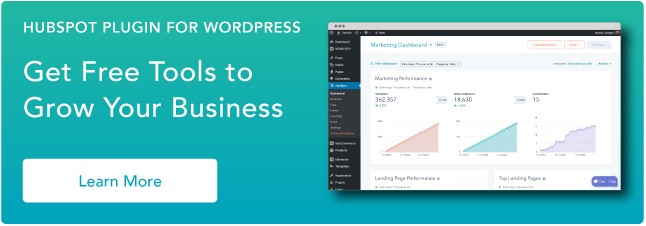 Use HubSpot tools on your WordPress website and connect the two platforms  without dealing with code. Click here to learn more.