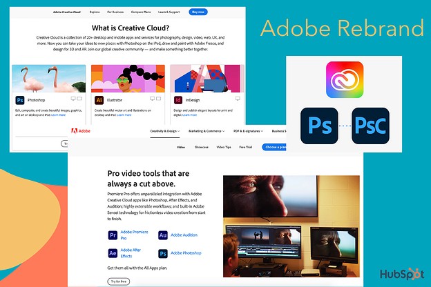 Adobe's rebranding of the Creative Cloud