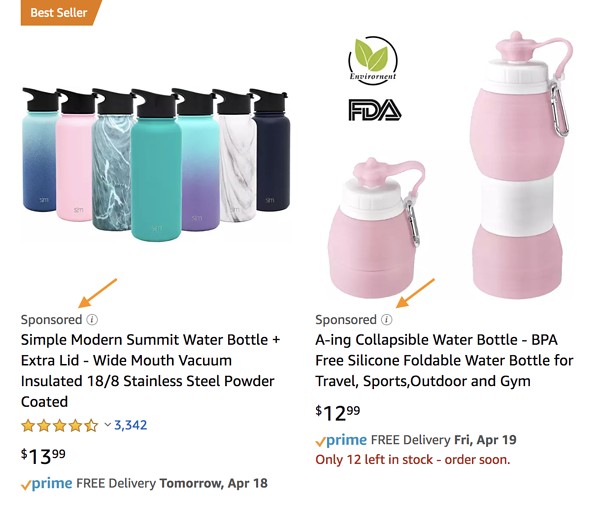 What is Amazon Advertising sponsored product ads