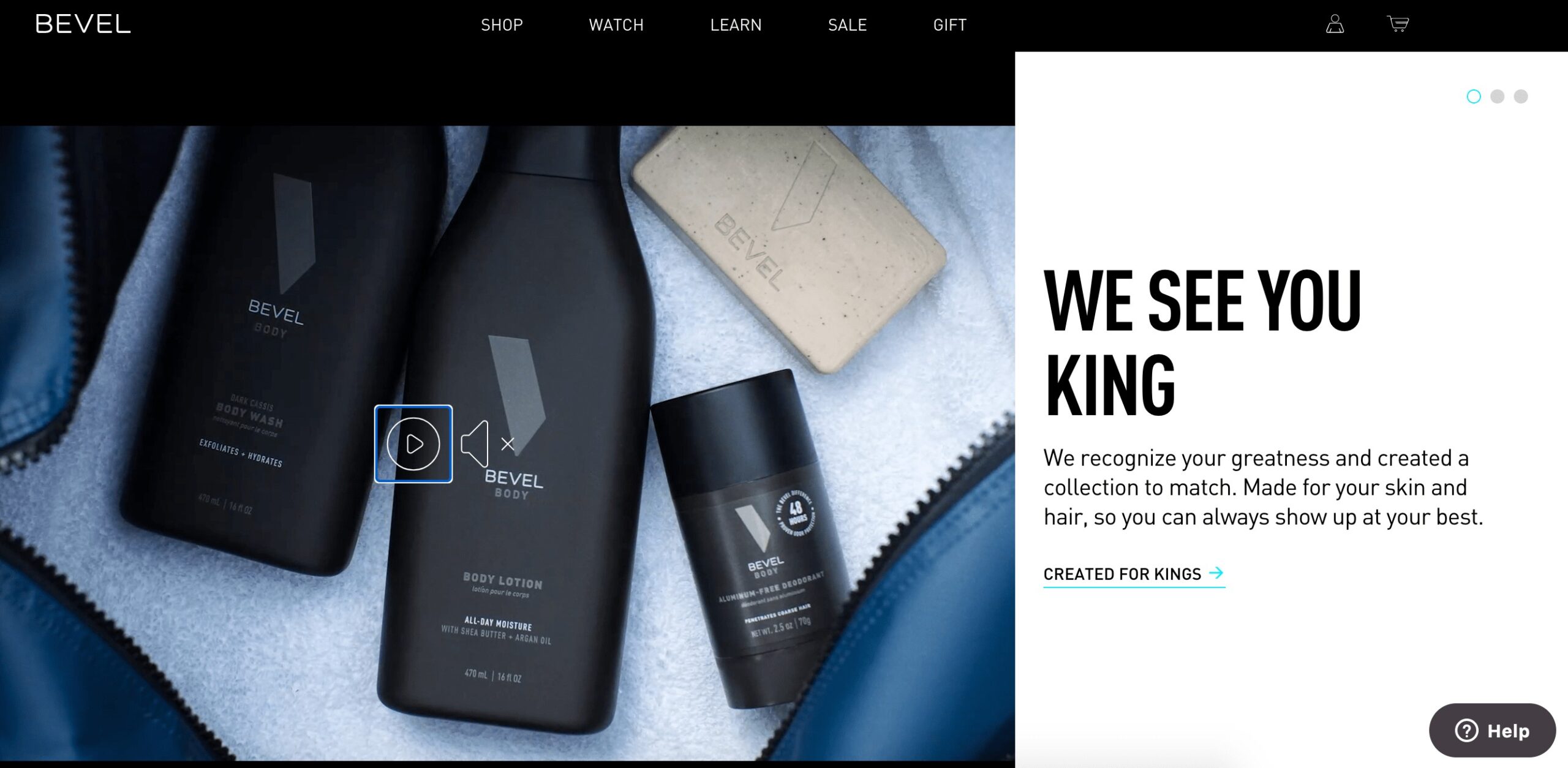 bevel example of powerful black-owned business marketing
