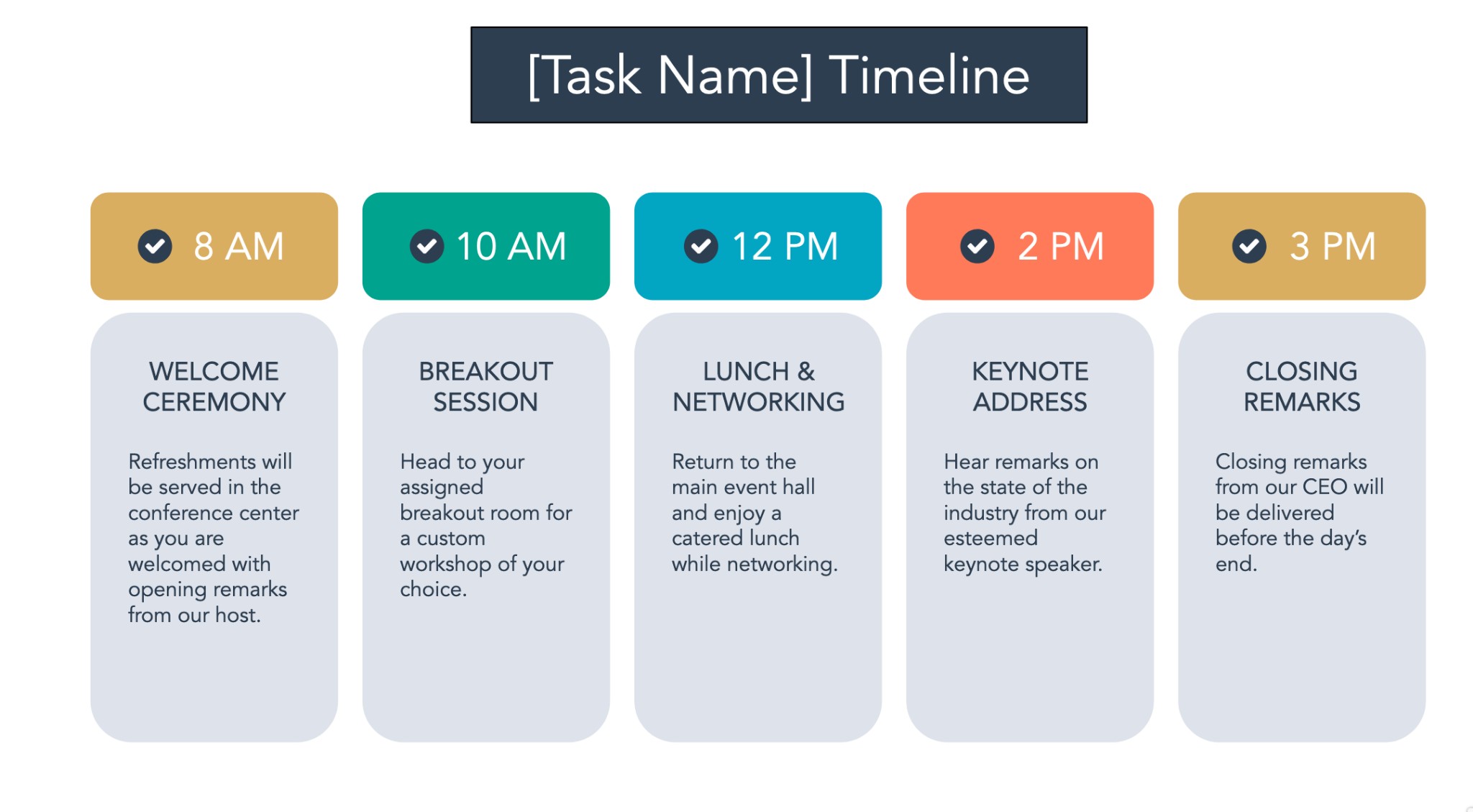 Task project timeline