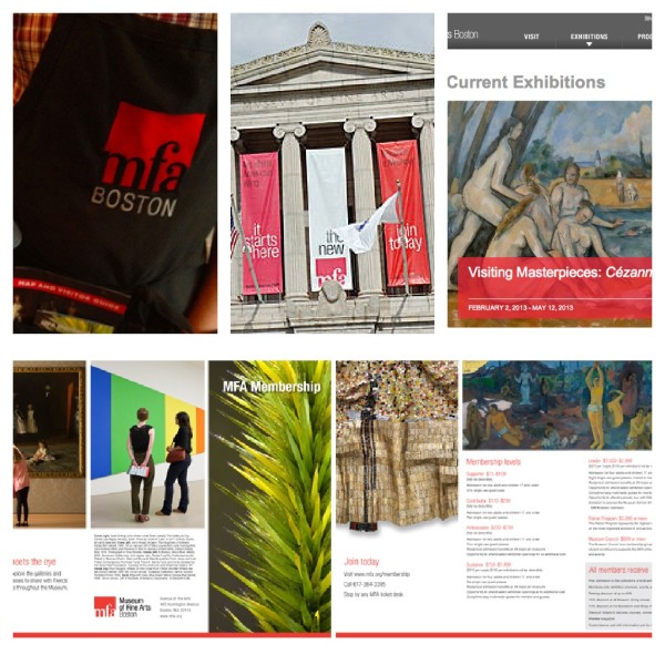 15 businesses with stellar branding consistency: museum of fine arts boston