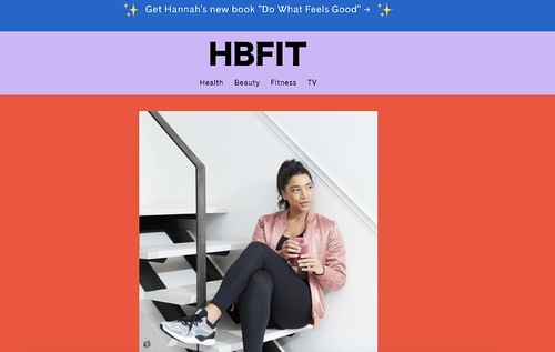blog influencer hbfit