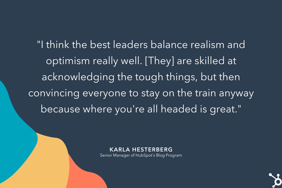 what is a good leader according to karla