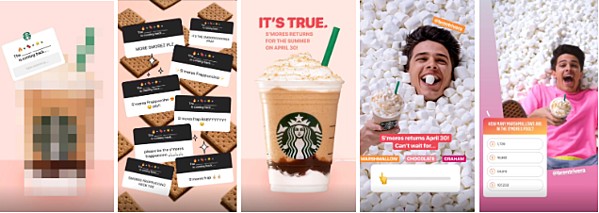 Starbucks Instagram Story