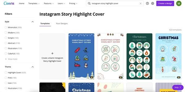 how to make instagram highlight covers step 3