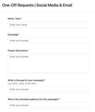 social promotion request form example