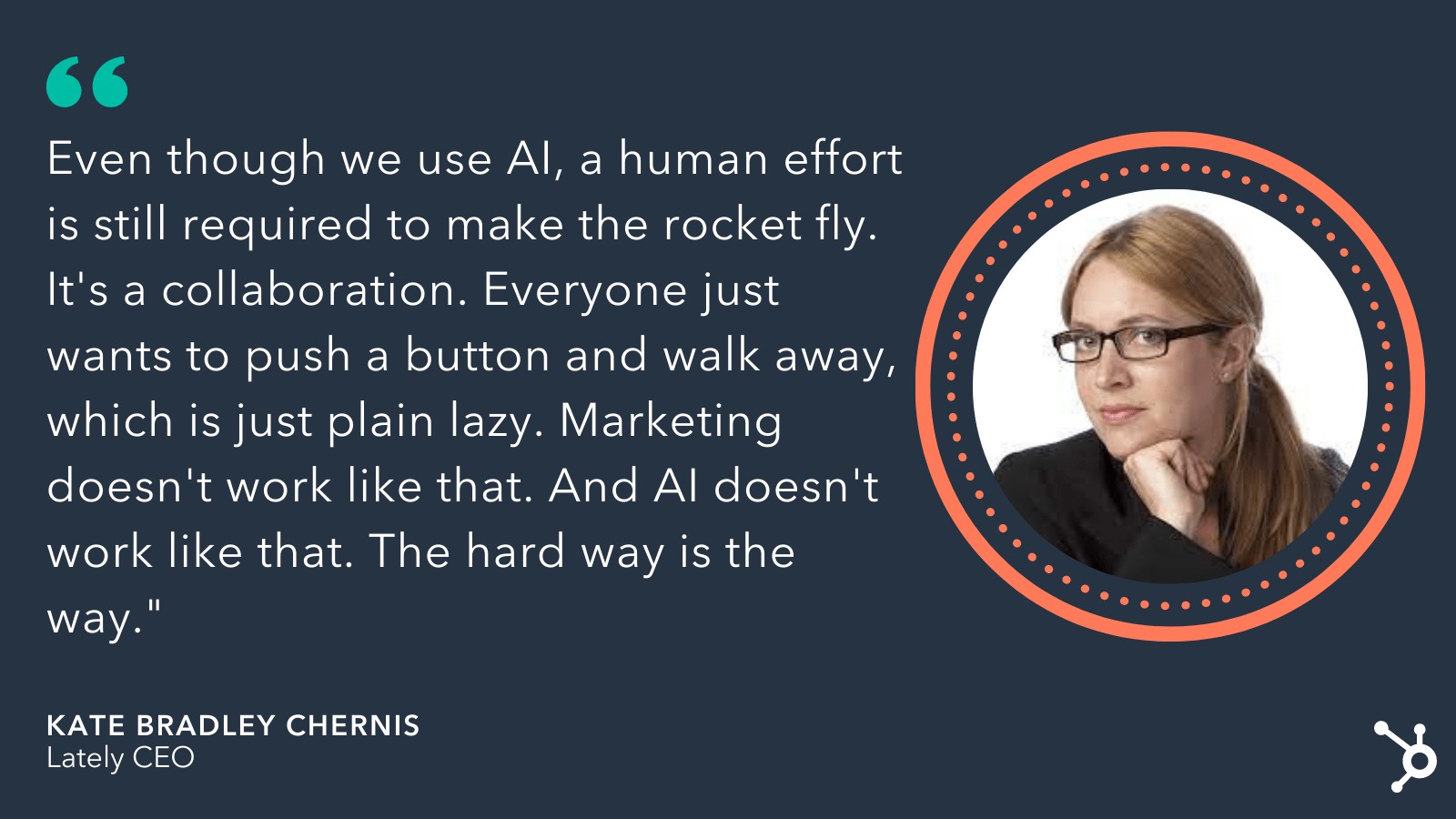 kate bradley chernis on marketing with AI