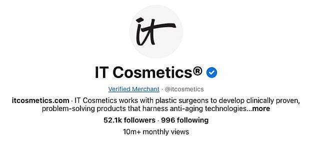 Companies on Pinterest: IT Cosmetics