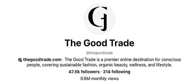 Companies on Pinterest: The Good Trade