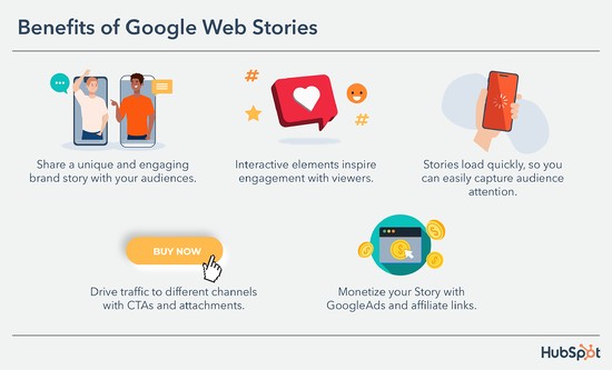 the benefits of google webstories