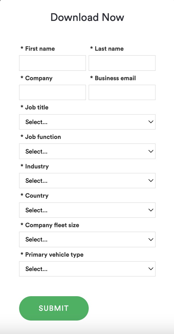 form conversion optimization using required fields