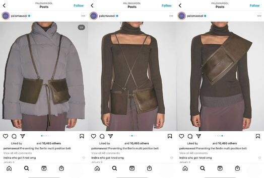 best instagram clothing brands: paloma wool