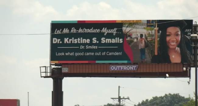 Billboard advertising examples: Memorable billboard congratulations from a proud mom