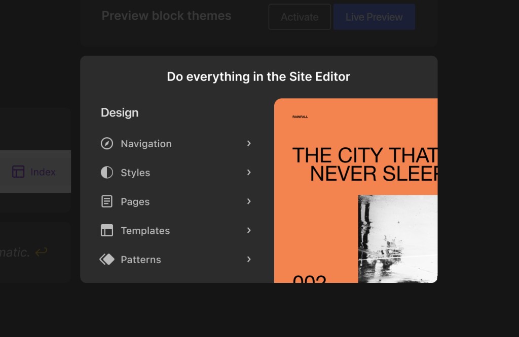 Image titled: "Do everything in the Site Editor"